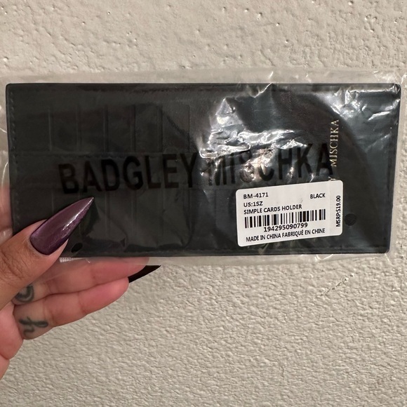 Badgley Mischka Card Holder - Picture 6 of 6